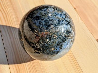 Unique Ocean Jasper Statement Sphere –