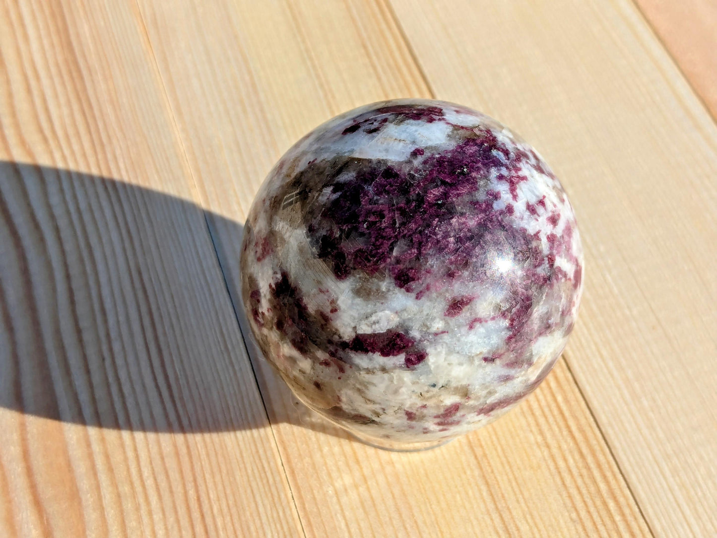 Rubellite Sphere - OOAK