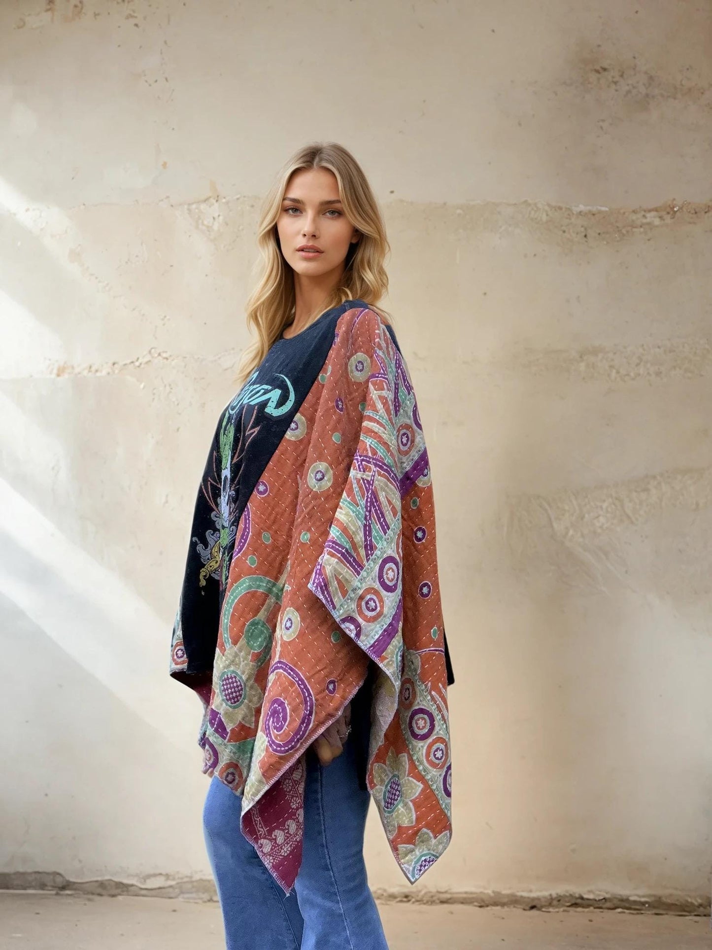 Butterfly Top/Poncho “Poison