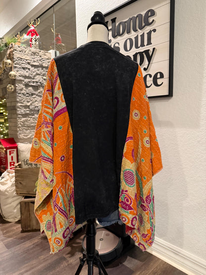 Butterfly Top/Poncho “Poison