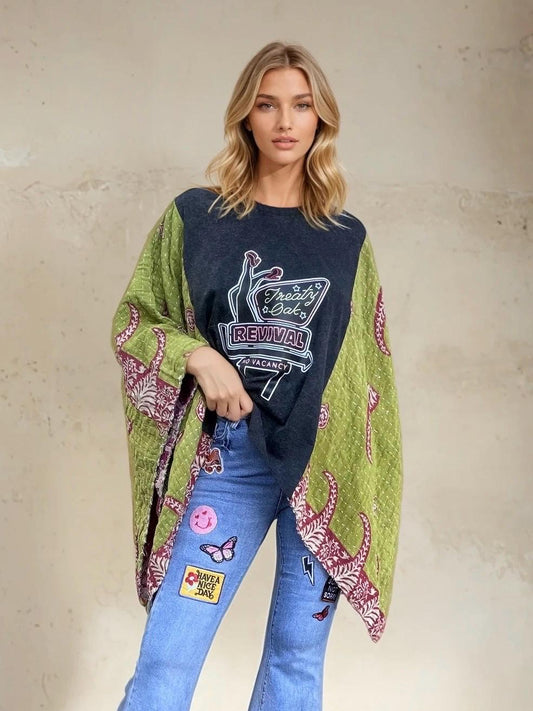 Butterfly Top/Poncho “Treaty Oak Revival