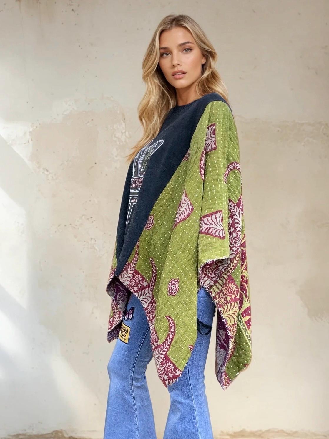 Butterfly Top/Poncho “Treaty Oak Revival