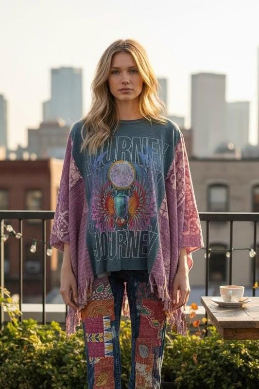 Butterfly Top “Journey Fringed