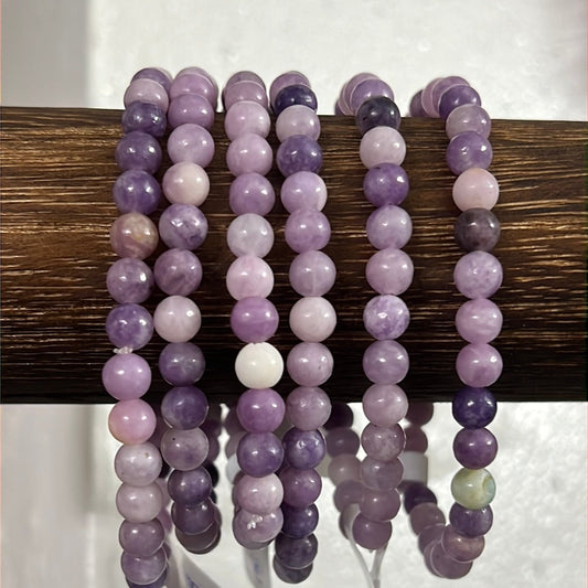 Lepidolite Crystal Bracelet - knowledge & healing