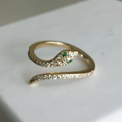 The Sylvia Serpent Ring – Rings