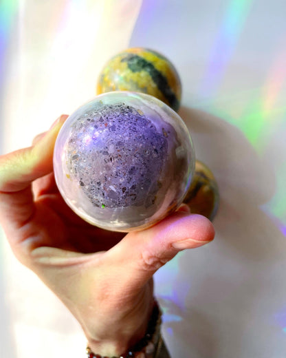 Bumblebee Jasper Sphere –