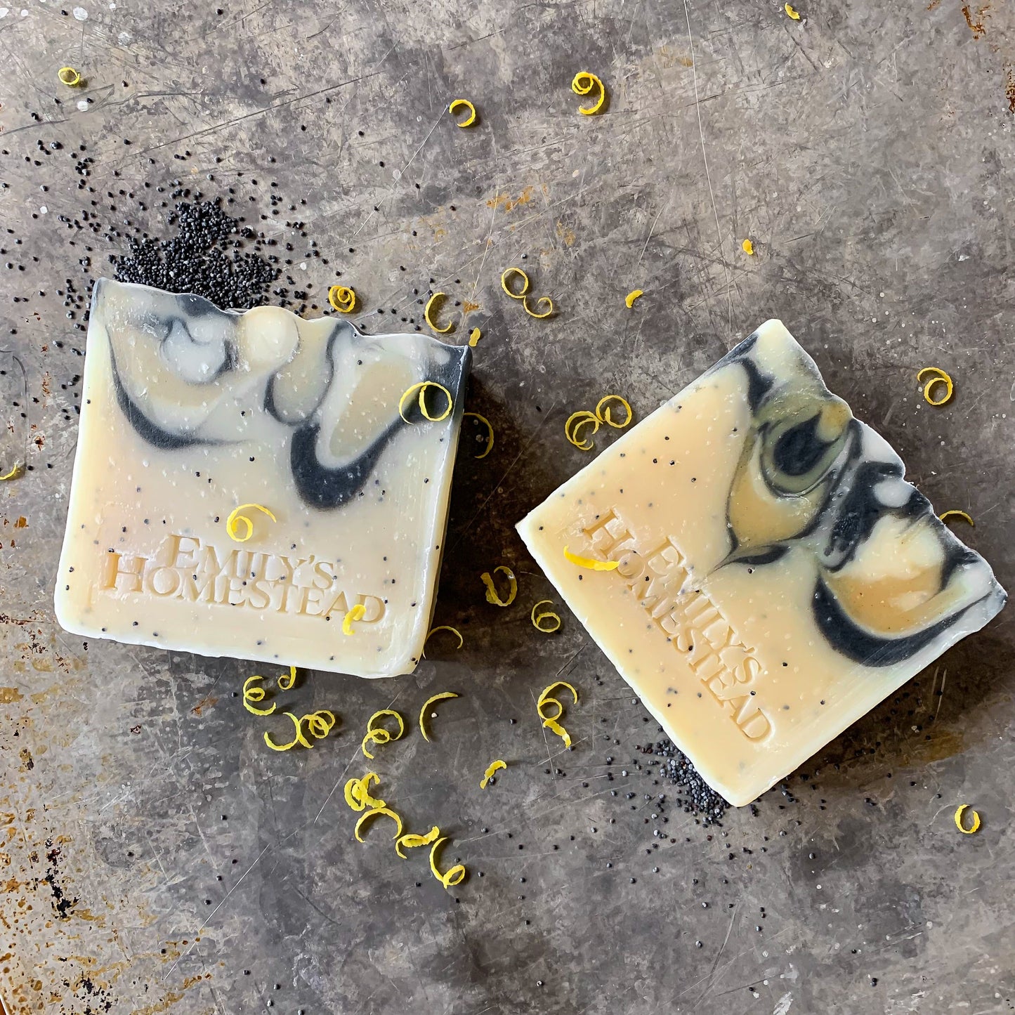 Lemon Poppyseed Yogurt - Handmade Soap