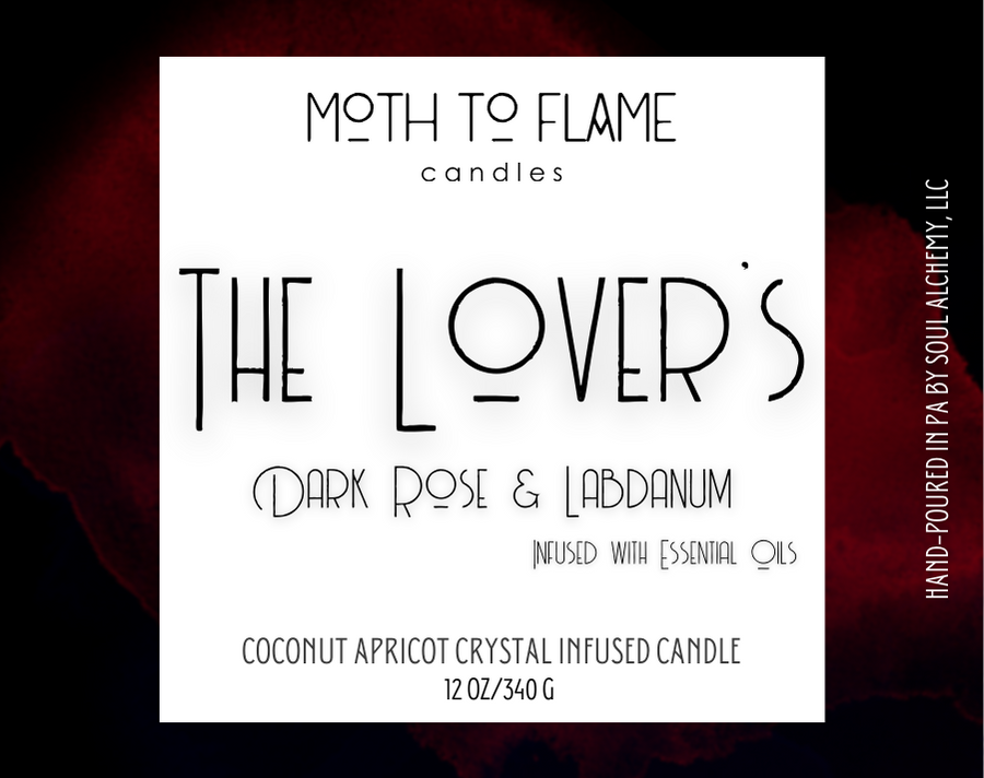 The Lover’s – 7 oz / 12 oz Candle - Grapefruit, Plum, Rose, Vanilla
