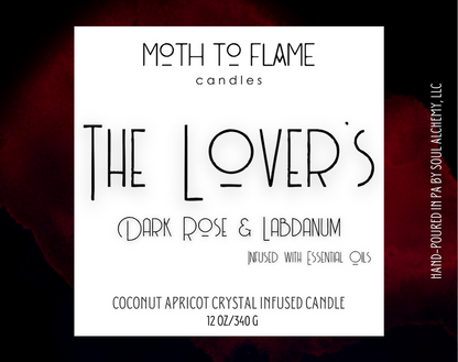The Lover’s – 7 oz / 12 oz Candle - Grapefruit, Plum, Rose, Vanilla