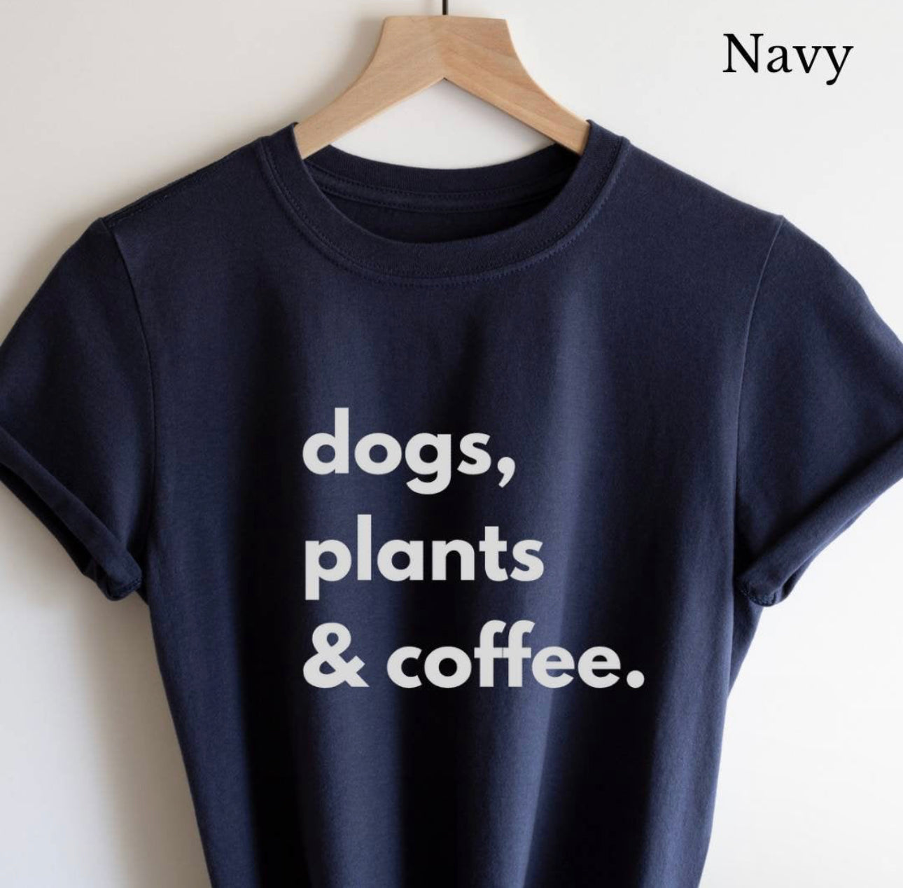 Dog plants and books shirt. Unisex Heavy Cotton tshirt for book lover, dog lover and plant lover