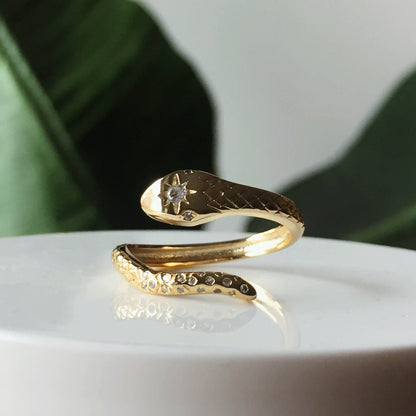 The Ivy Serpent Ring