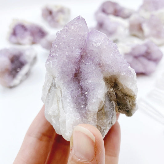 Amethyst Spirit Quartz Cluster –