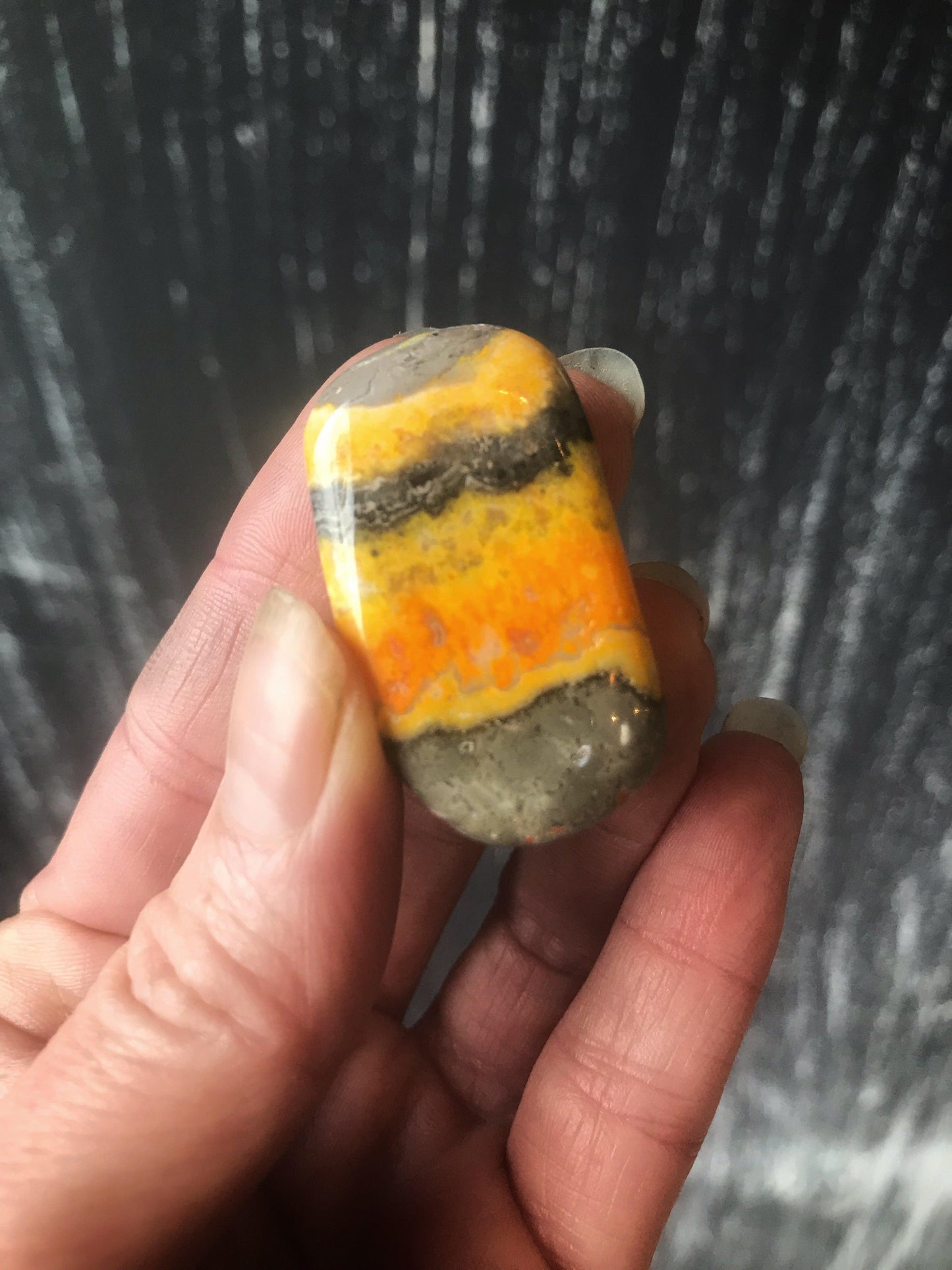 Tumbled Bumblebee Jasper