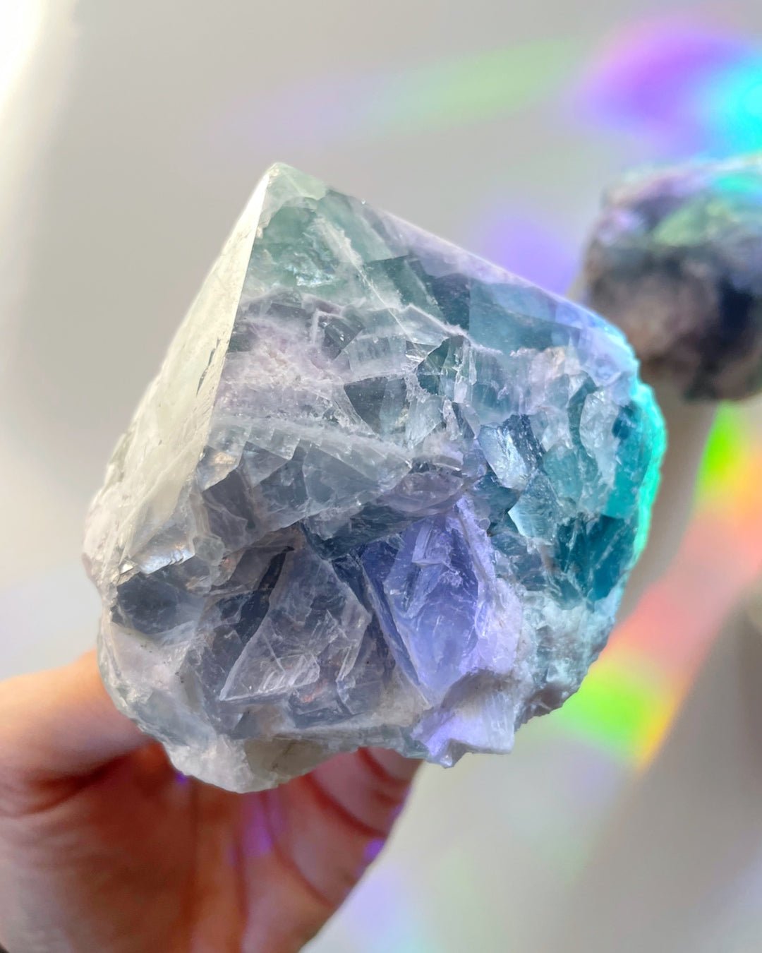 Fluorite Semi Polished Point –