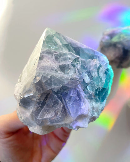 Fluorite Semi Polished Point –