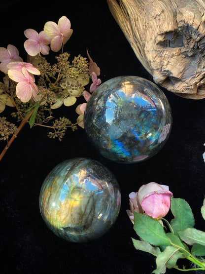 Labradorite Spheres