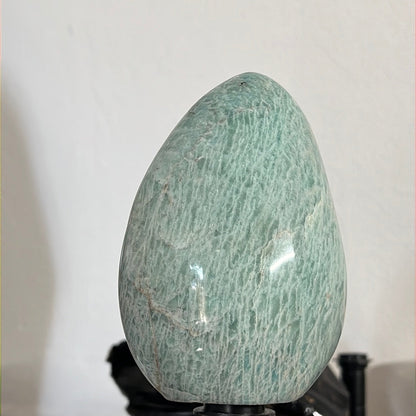 Large Amazonite Freeform – Polished Crystal for Calming & Balance
