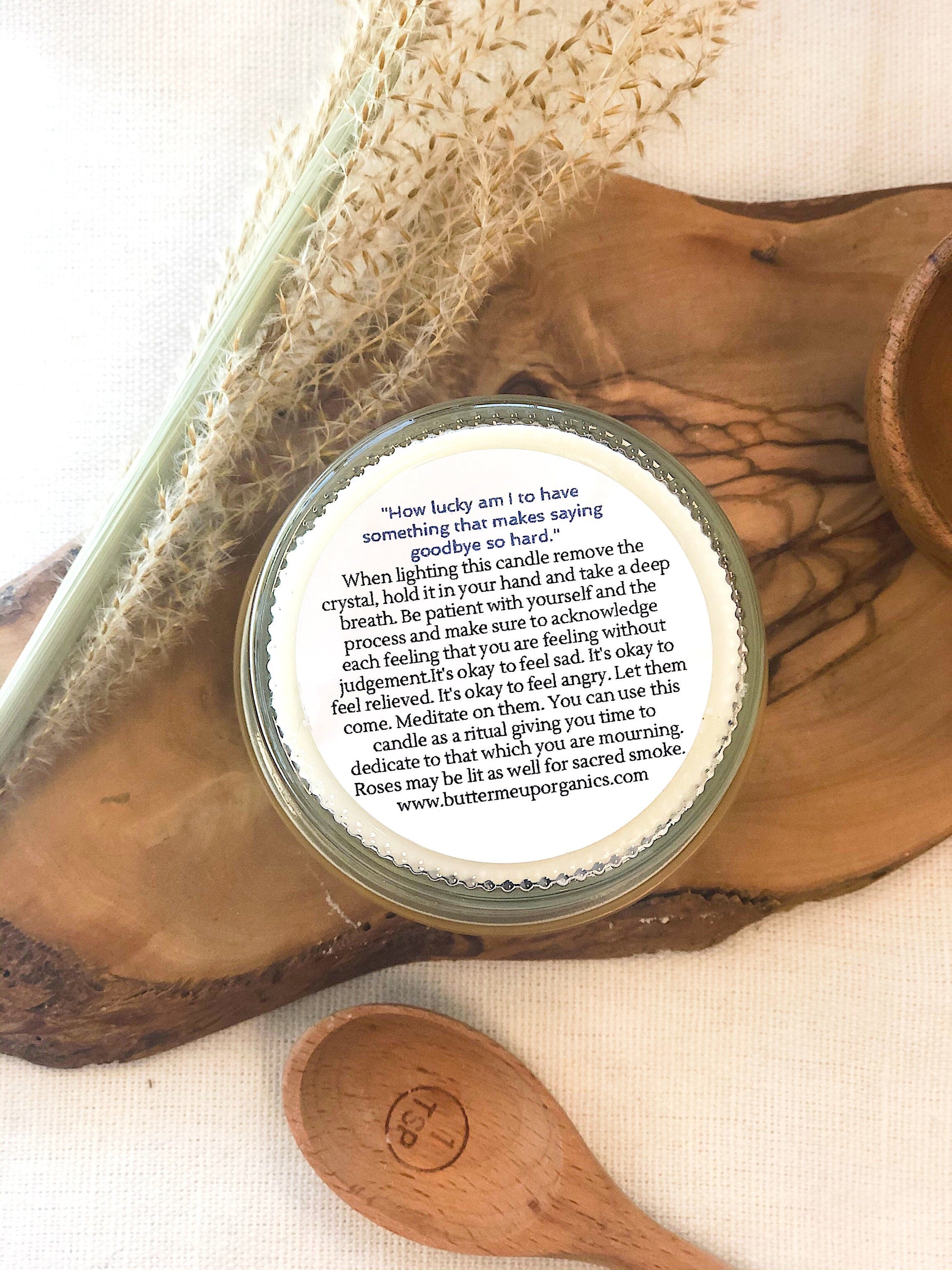 Grief Candle / Intention Candle – Metaphysical