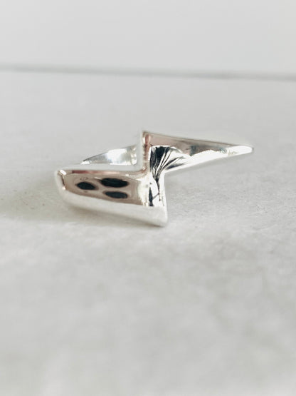 Bolt Ring, Lightning Bolt Ring, Statement Ring