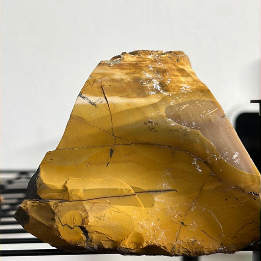 Raw Mookaite Jasper Stone – Grounding & Motivation Crystal