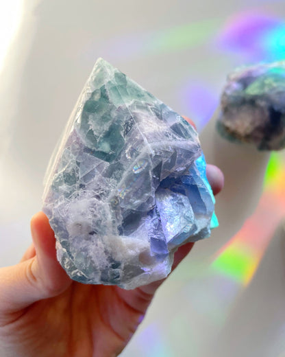 Fluorite Semi Polished Point –