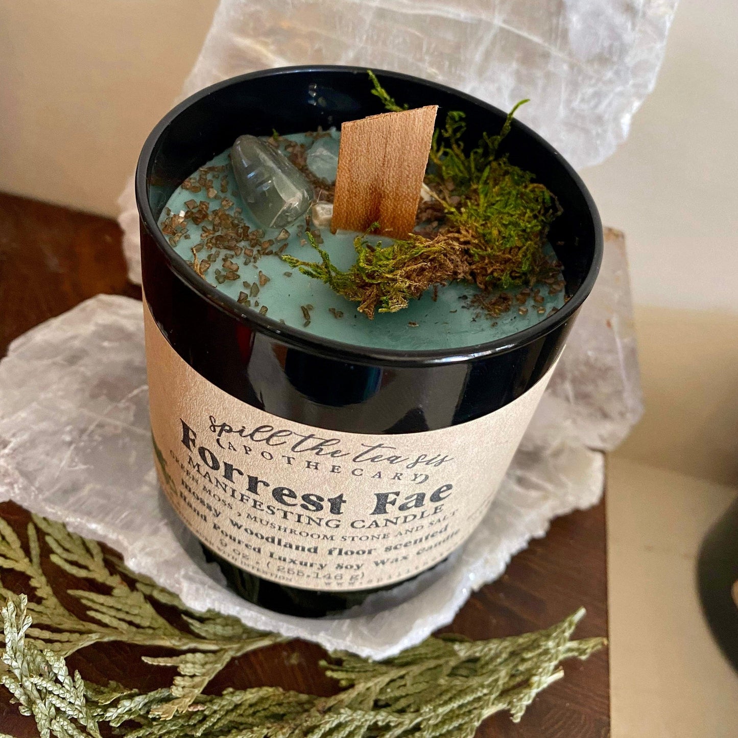 Forest Fae Candle | Fairy Magic & Woodland Intention Soy Wax Candle