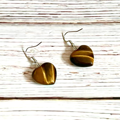 Tiger Eye Peaceful Energy Earrings