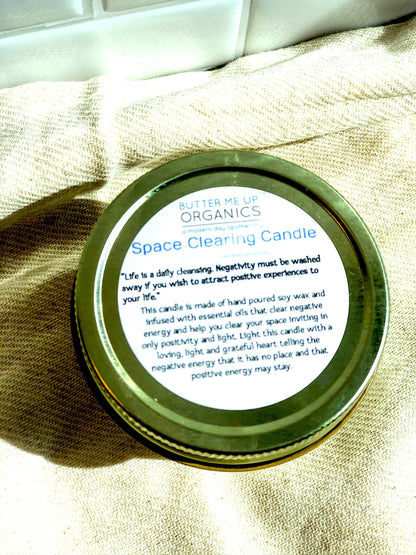 Space Clearing Candle/ Intention Candle – Metaphysical