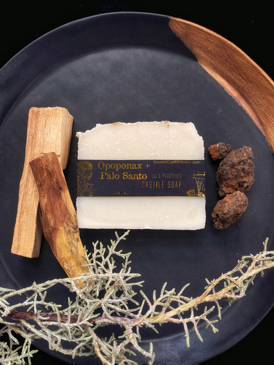 [Palo Santo + Opoponax] - Handmade Organic Soap