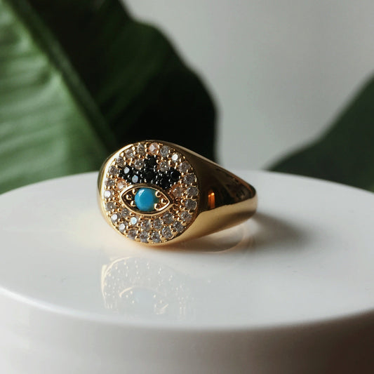 The Annika Evil Eye Ring