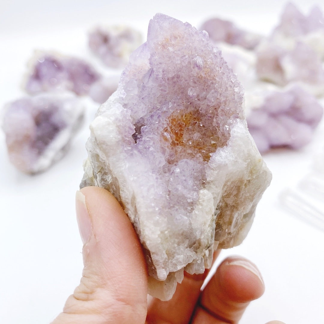 Amethyst Spirit Quartz Cluster –