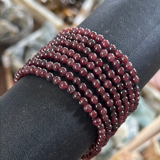 Red Garnet Stone bracelet - love & desire