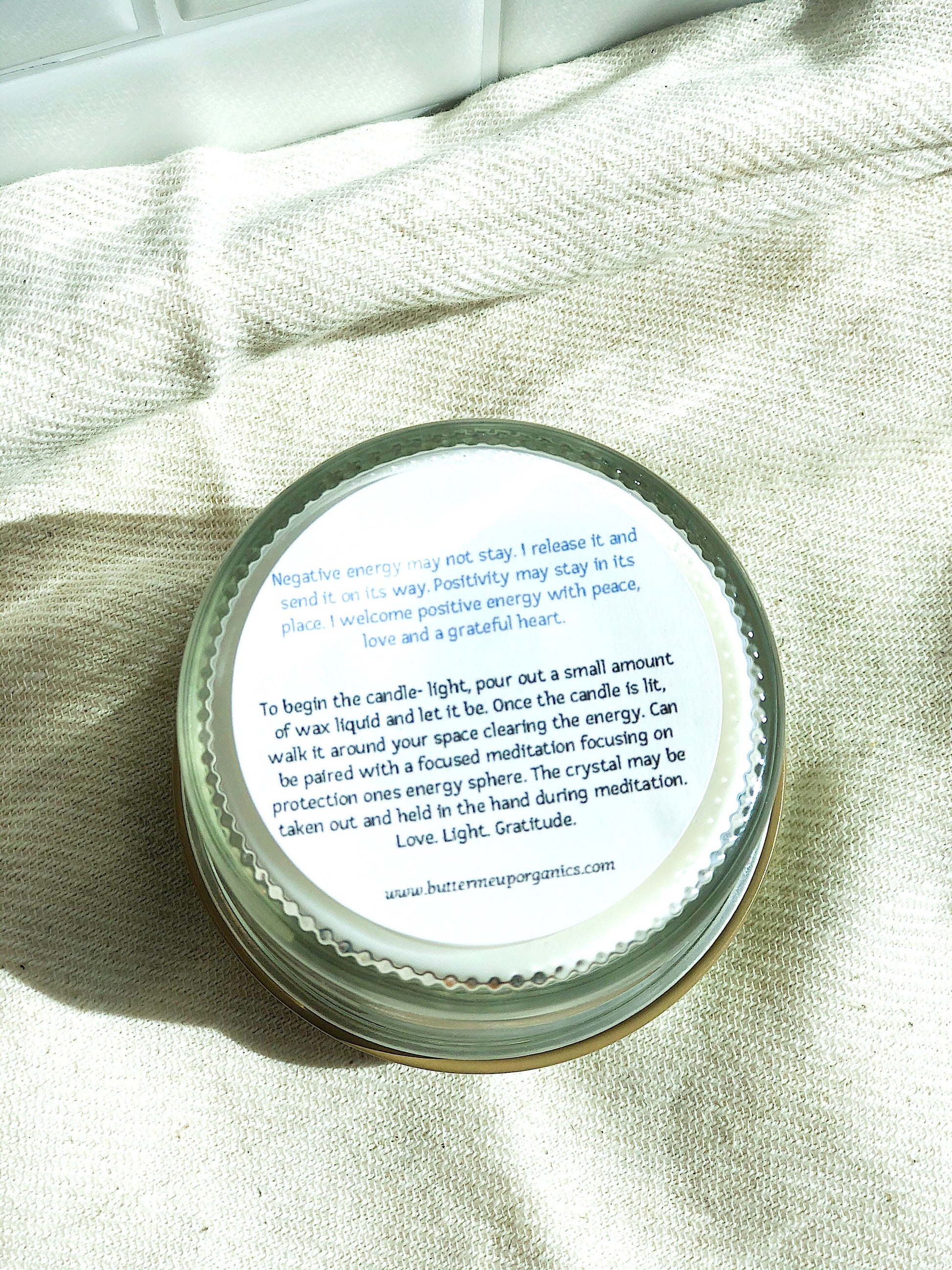 Space Clearing Candle/ Intention Candle – Metaphysical