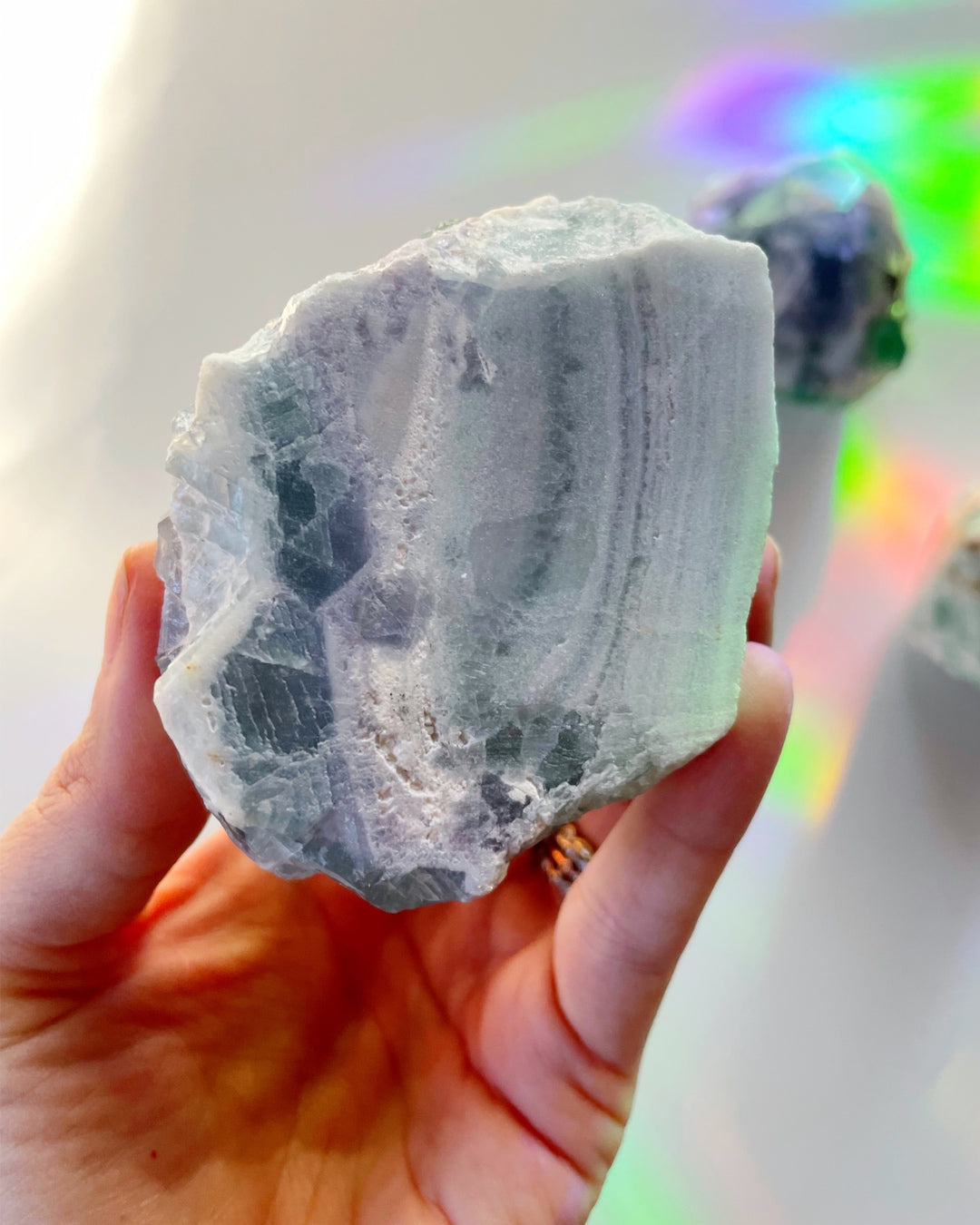Fluorite Semi Polished Point –