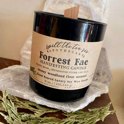 Forest Fae Candle | Fairy Magic & Woodland Intention Soy Wax Candle