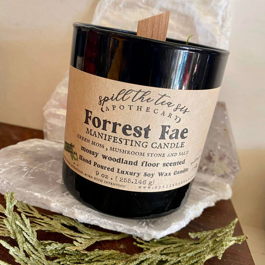 Forest Fae Candle | Fairy Magic & Woodland Intention Soy Wax Candle