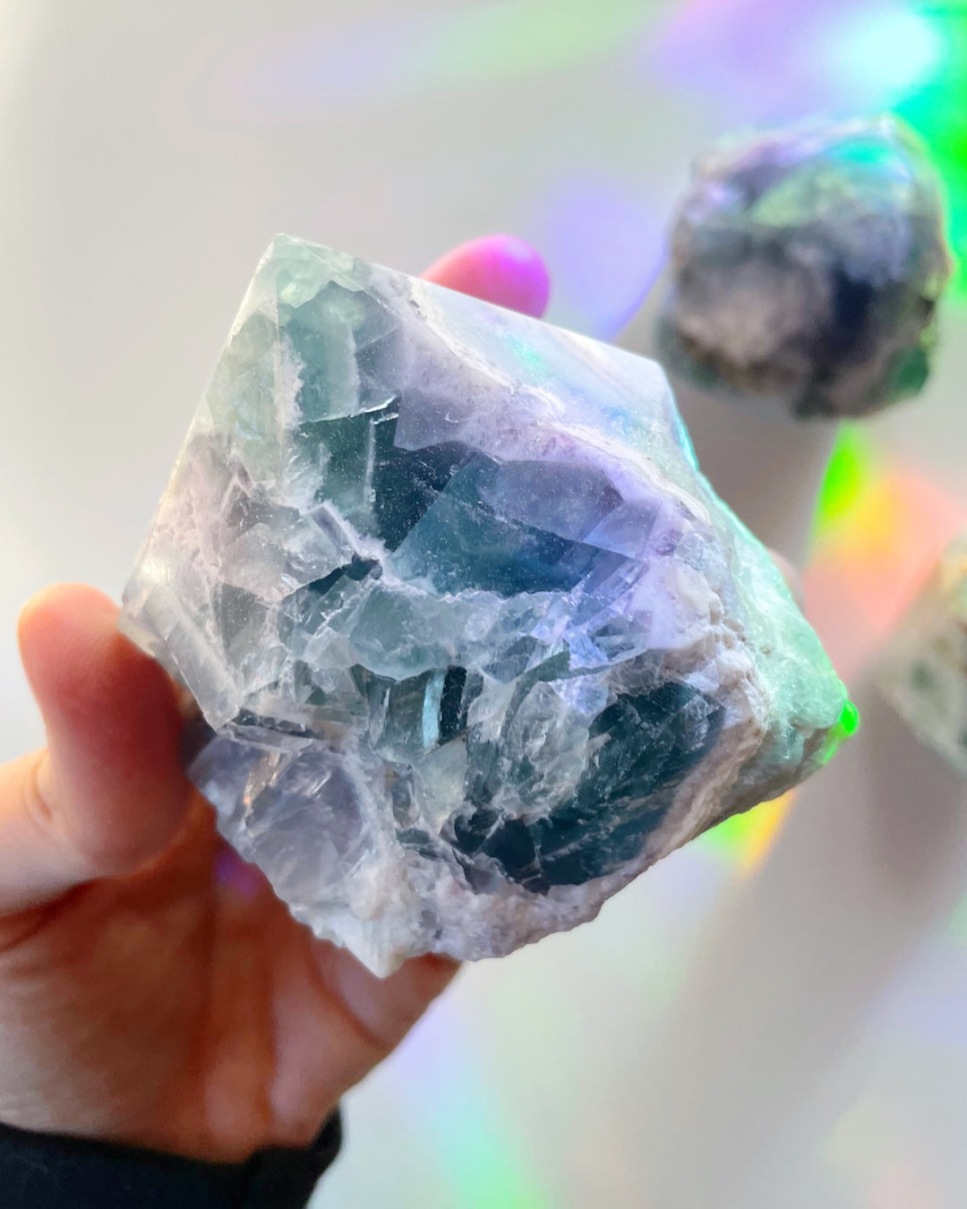 Fluorite Semi Polished Point –
