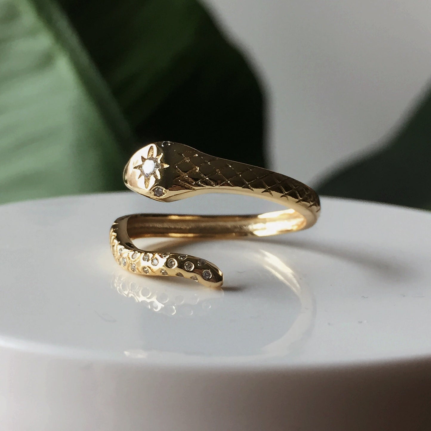 The Ivy Serpent Ring