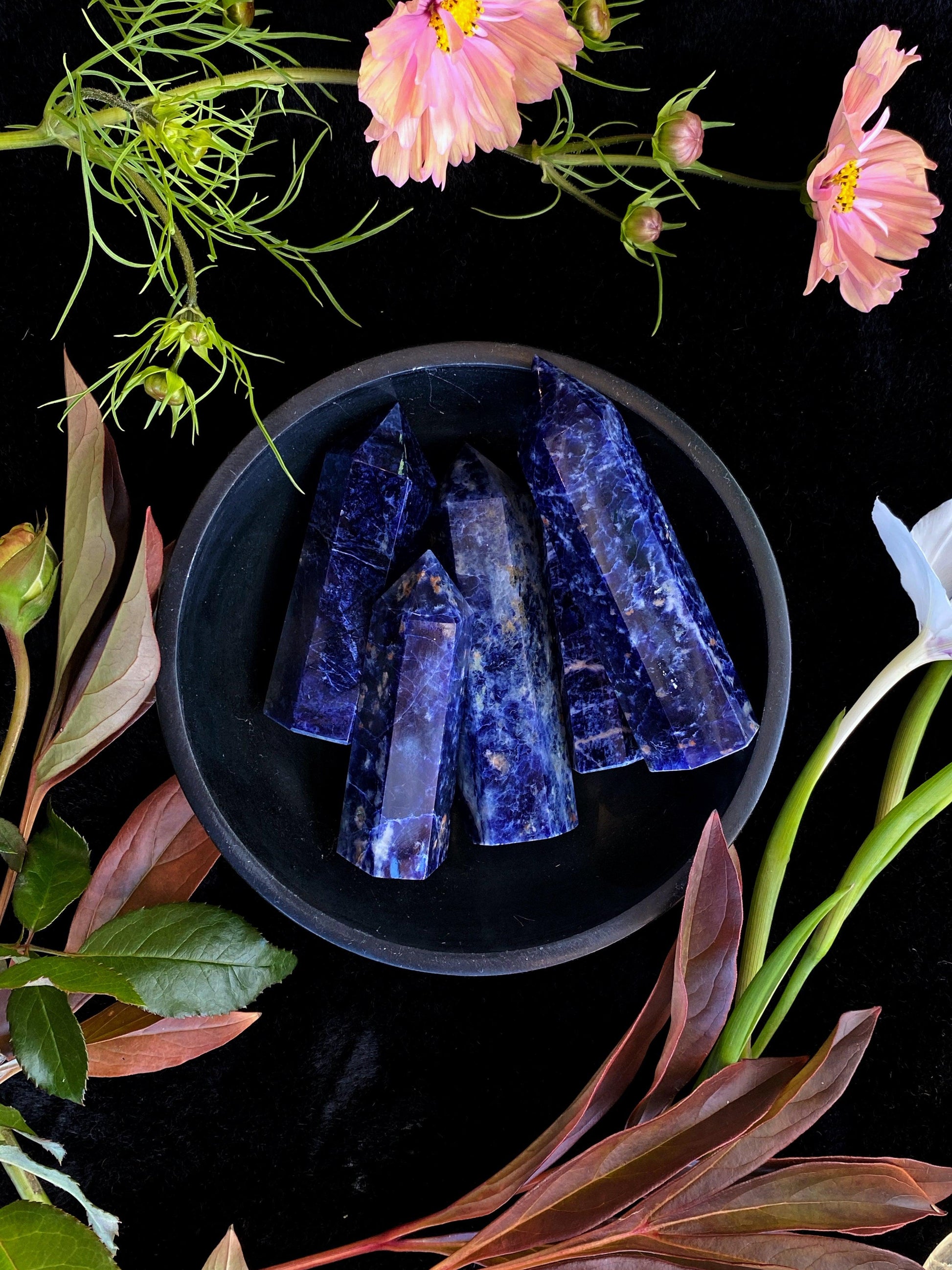 Sodalite Towers - Wands (Small - XLarge) – Crystals