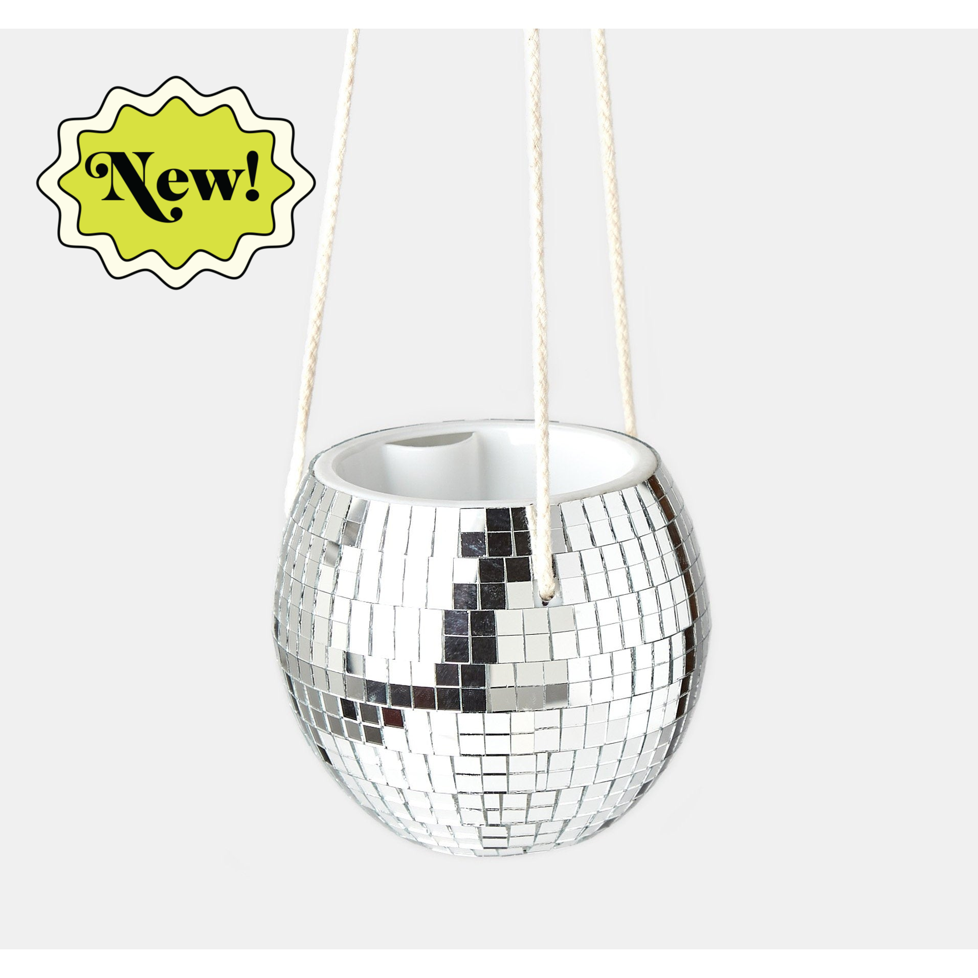Disco Ball Hanging Planters – Medium Accessories ($13 Ship/47oz)