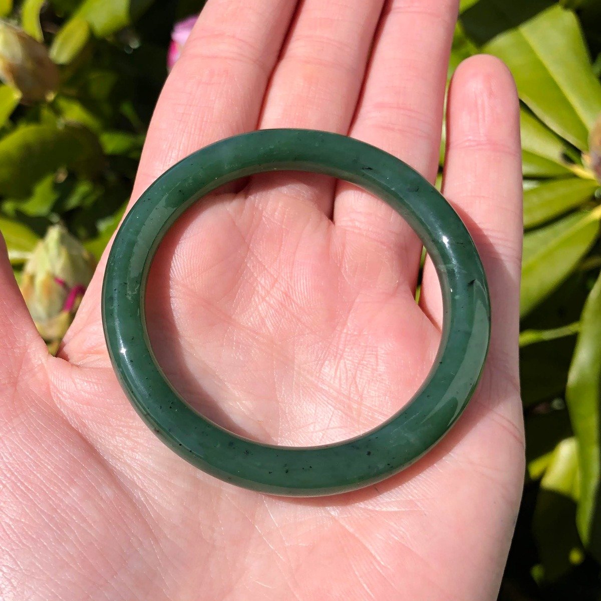 Child Size Jade Bangle, 45mm –