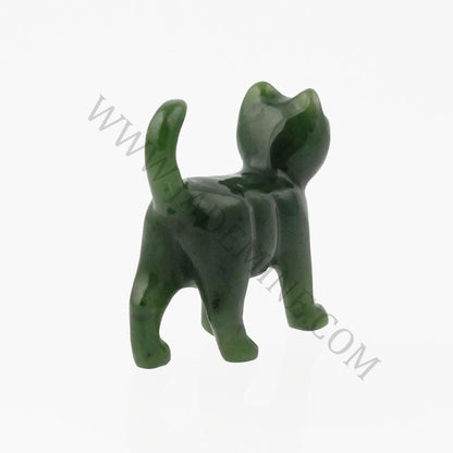 Jade Cat Carving