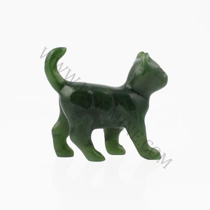 Jade Cat Carving