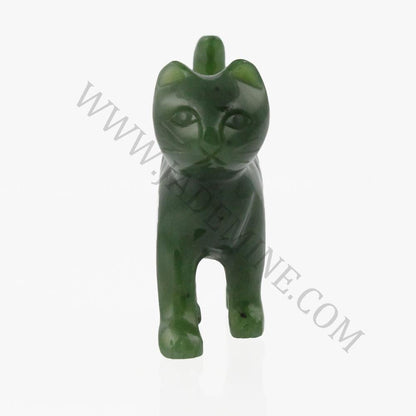 Jade Cat Carving