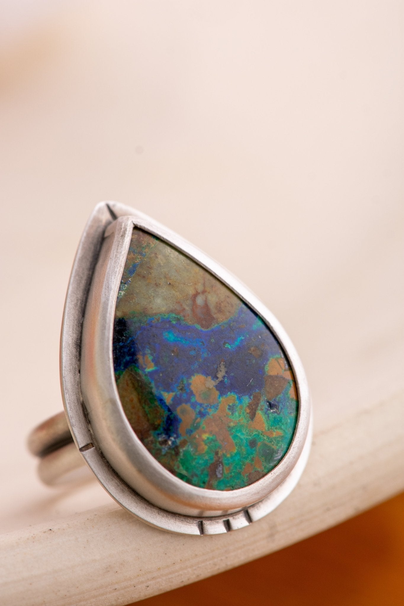 INTERGALATIC AZURITE RING