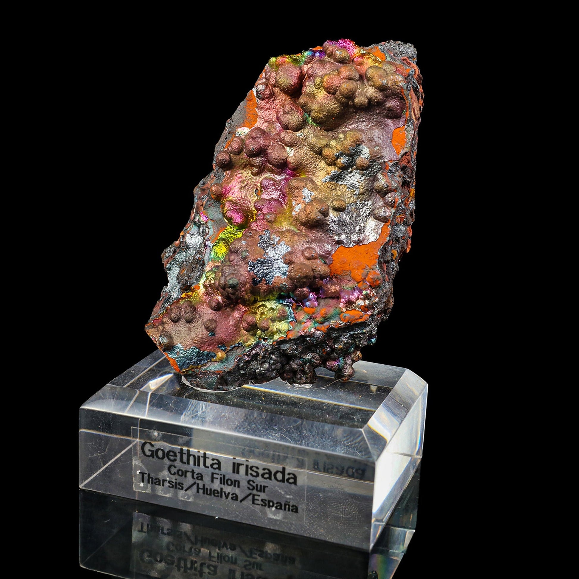 Iridescent Goethite Natural mineral Specimen –