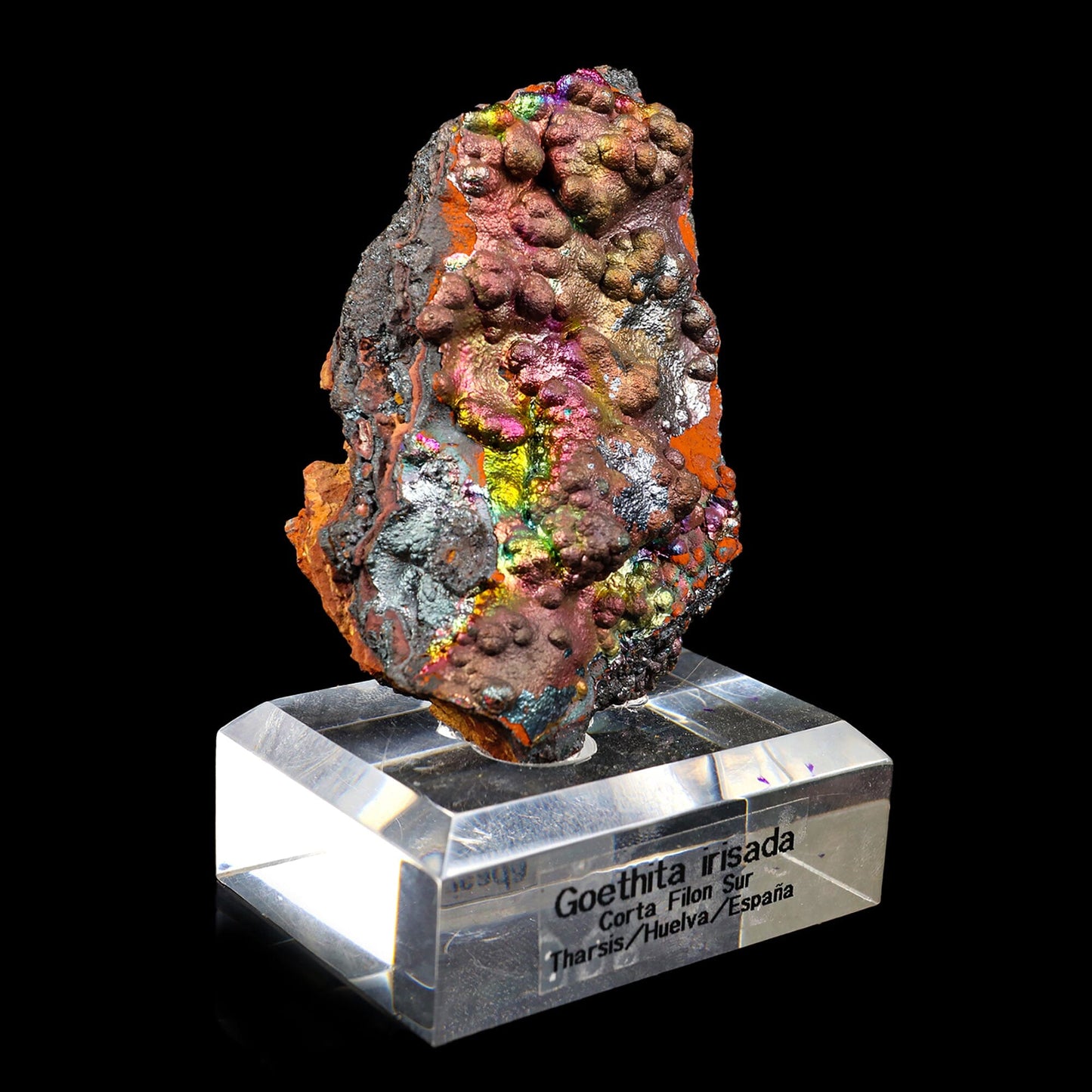 Iridescent Goethite Natural mineral Specimen –