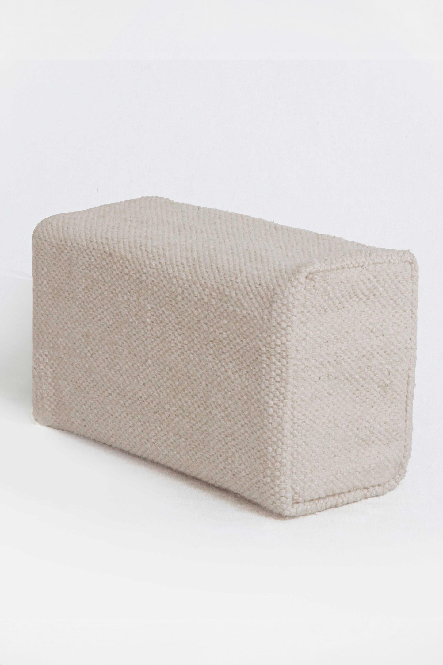 Yoga Block - Naturally Dyed Organic Cotton – Cream Donation