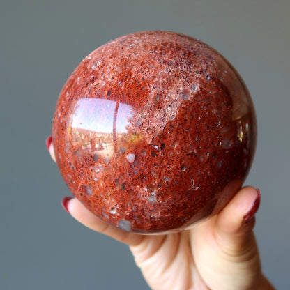 Red Jasper Crystal Sphere | Natural Jasper Stone Ball – Balls
