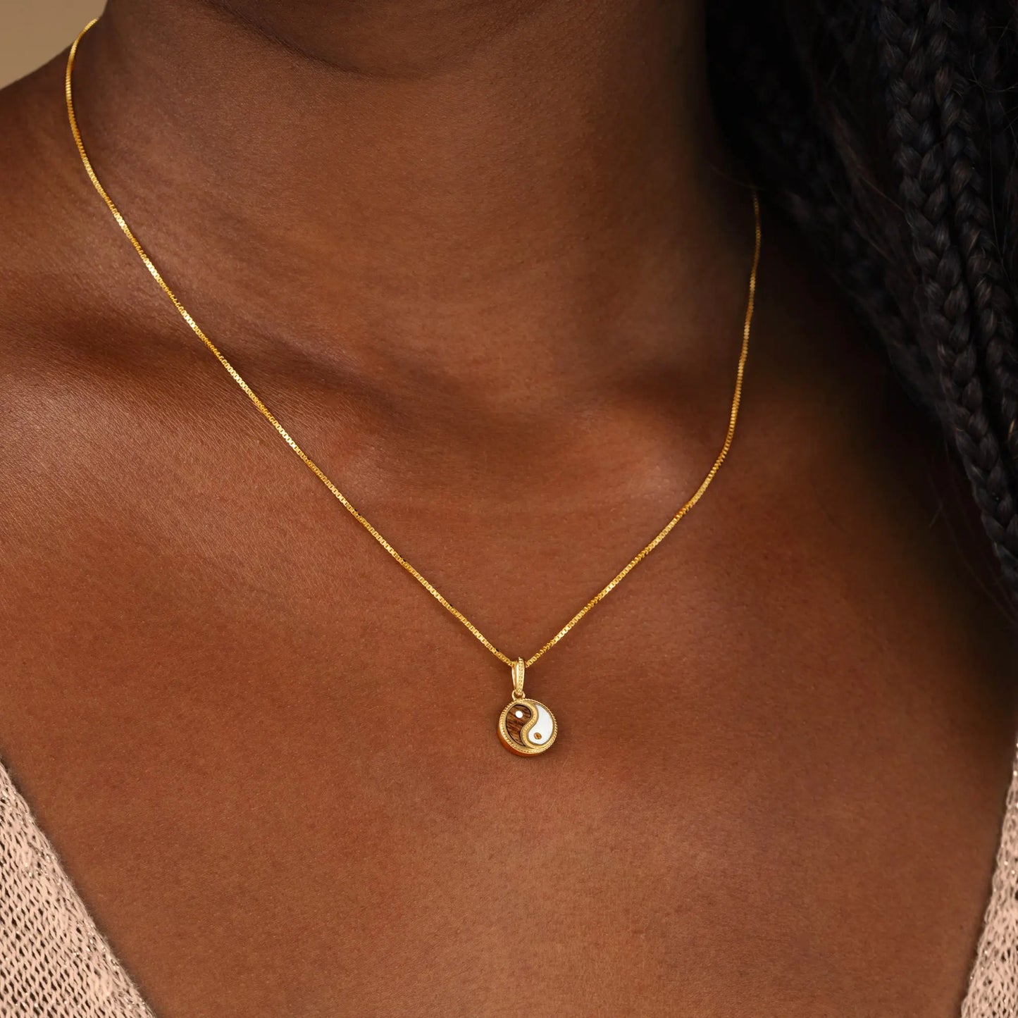 Dual Essence Yin Yang Harmony Necklace – Necklaces - Womens